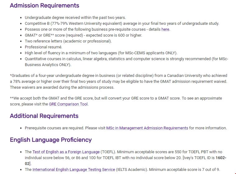 韋仕敦大學管理理學碩士入學條件.png